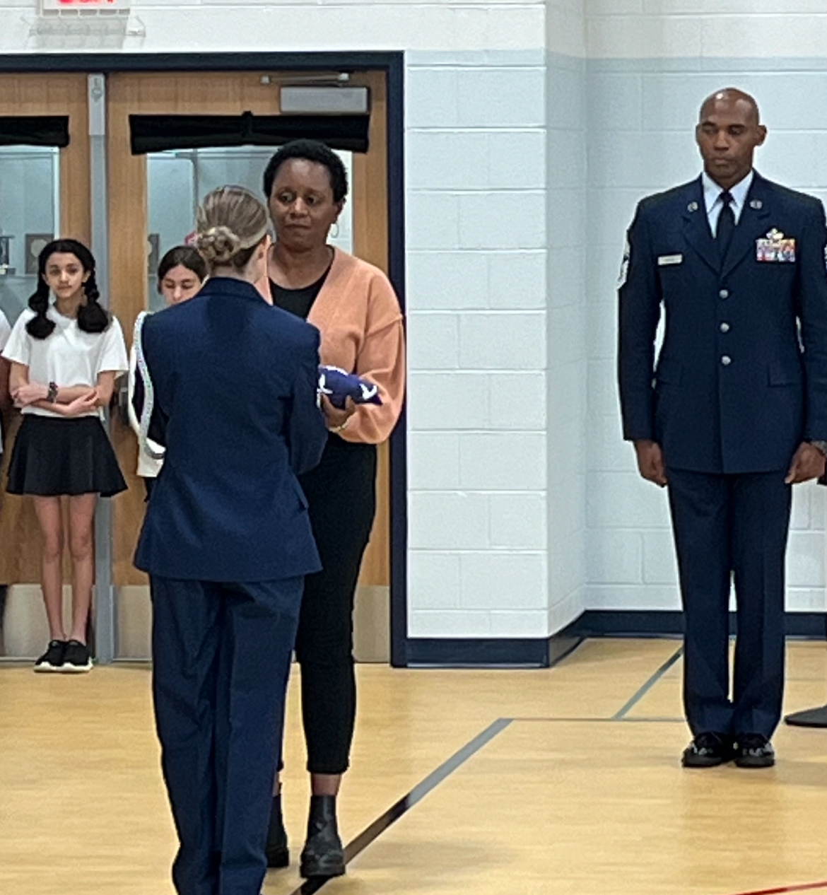 flag folding ceremony